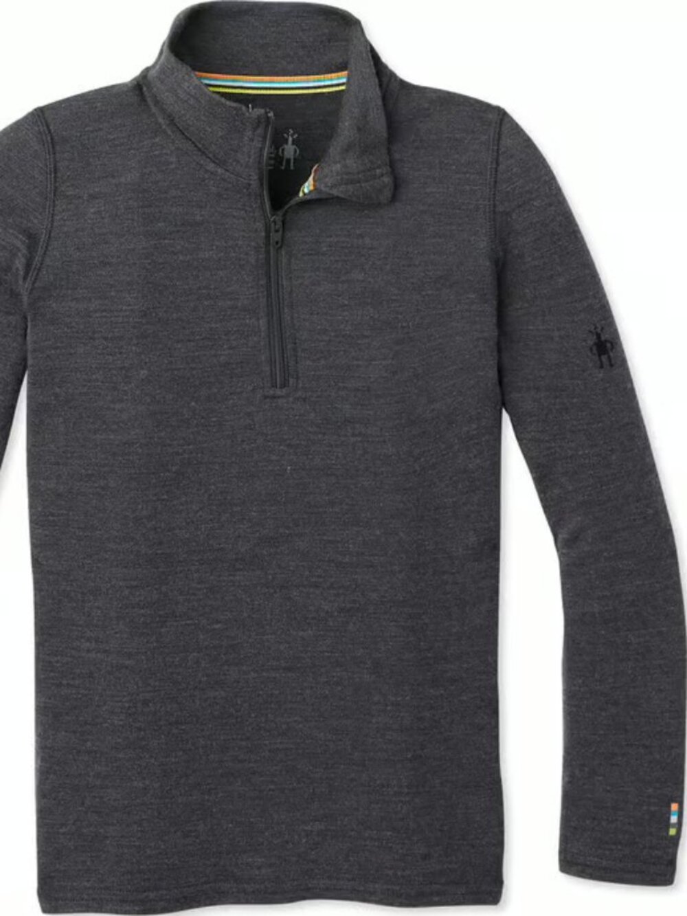 Smartwool Kid's Classic Thermal Merino Base Layer 1/4 Zip - NWT